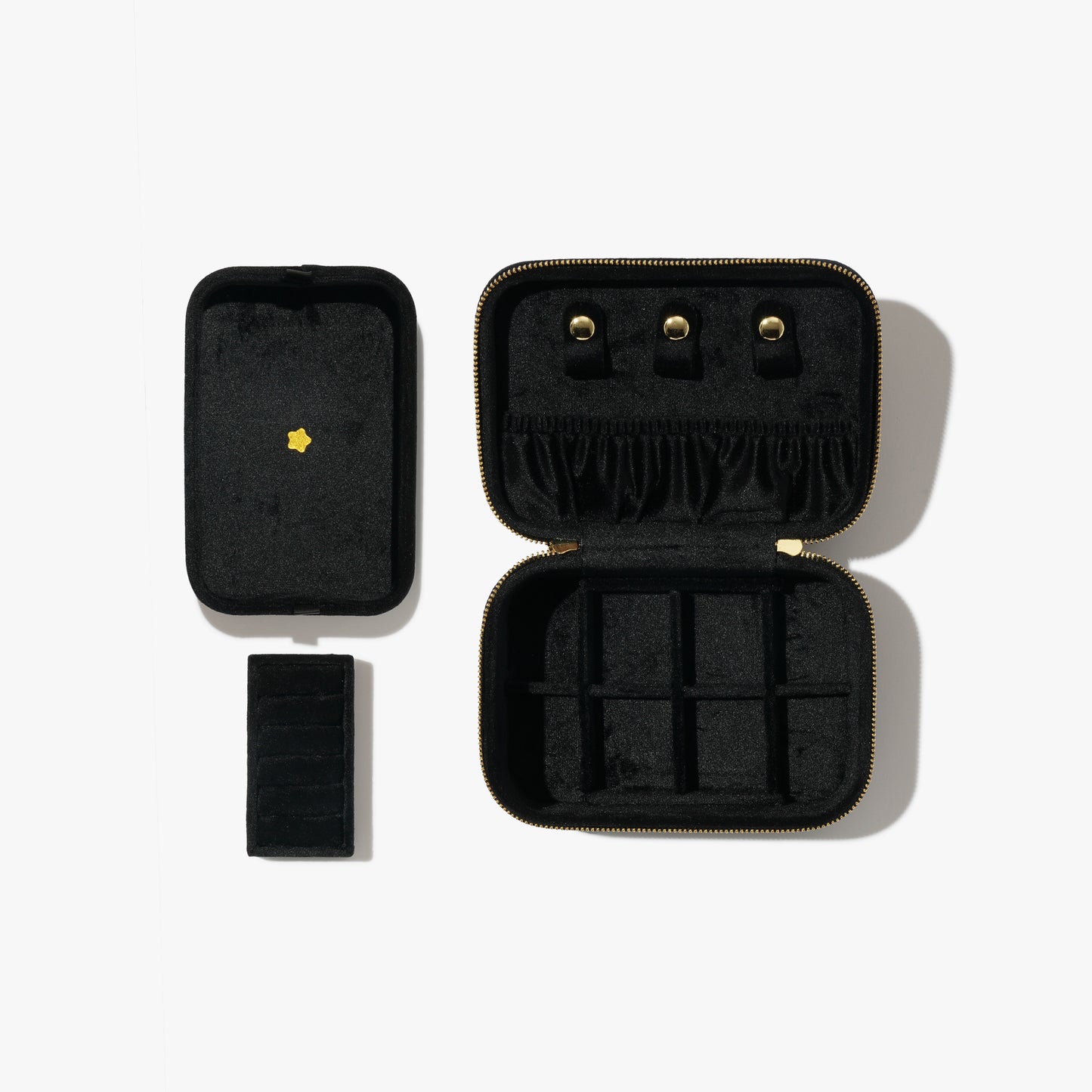 Travel Jewelry Case - Noir