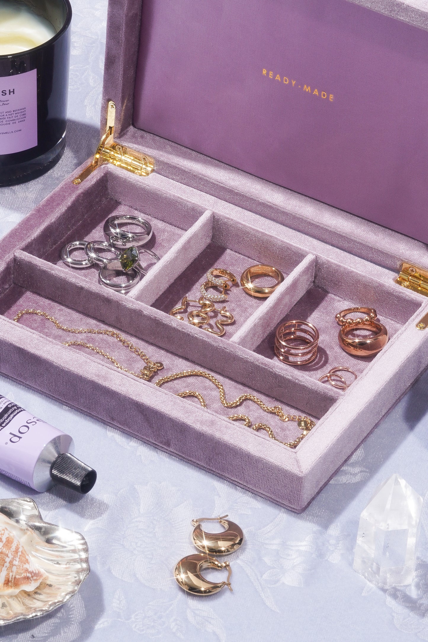 Lavender Jewel Box