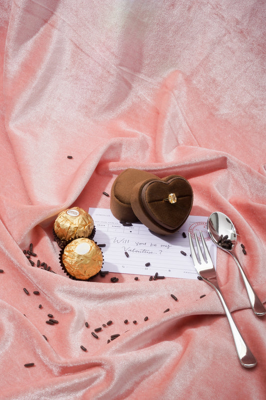 Chocolate Heart Jewelry Box