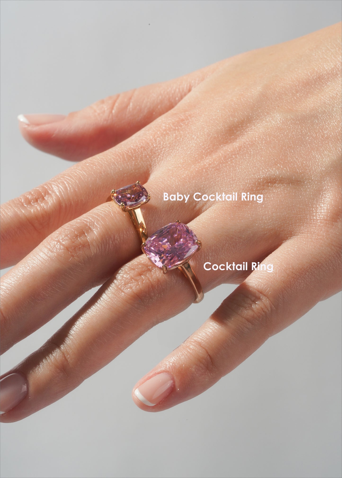 Canary Baby Cocktail Ring