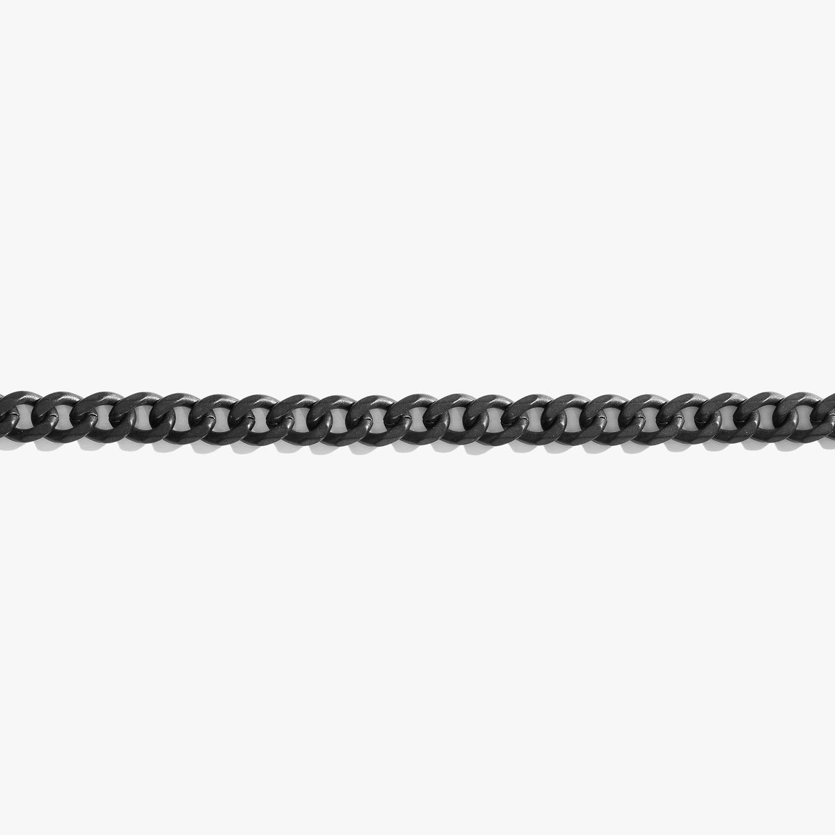 7mm Diamond Cuban Chain Link Bracelet White Gold / 7