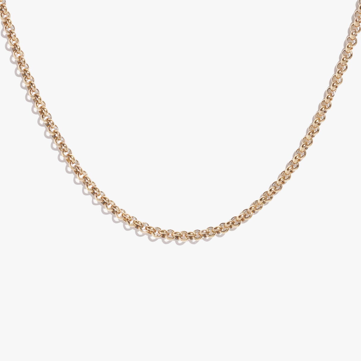Chain Extender 2 Inch 18K Rose Gold Necklace