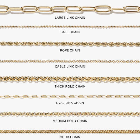 Chains - Rope Chain - Gold, gold