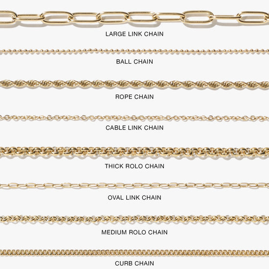 Thick Rolo Chain – Ready-Made